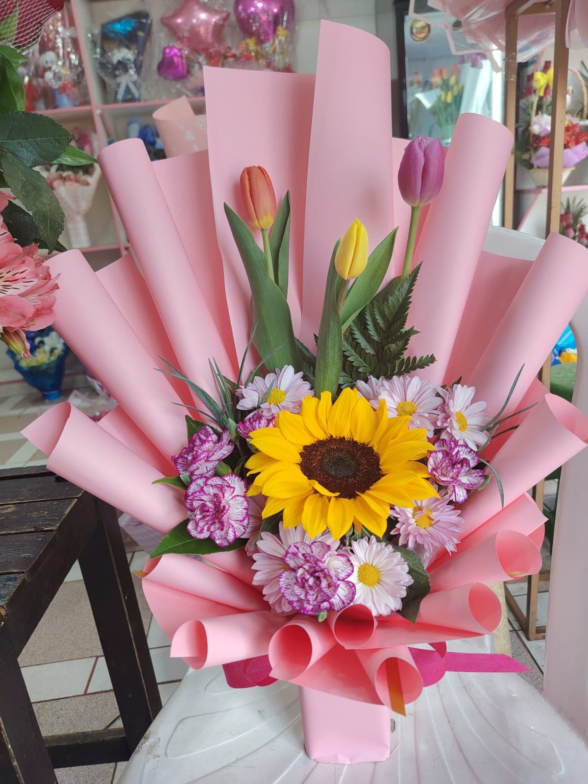 Ramo de tulipanes
